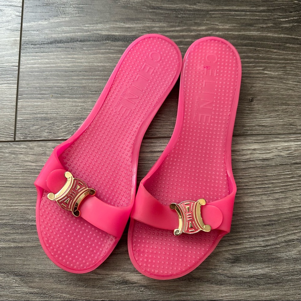 NWT Vintage Celine Jelly Sandals